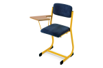 Chair Sokrates upholstered with telescopic desk