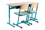 School desk Tau height-adjustable