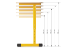 School desk Titan height-adjustable