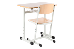 School desk Titan height-adjustable