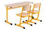 School desk Titan height-adjustable