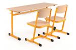 School desk Titan height-adjustable