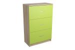 Cabinet medium low 3R - 3 drawers