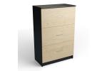 Cabinet medium low 3R - 3 drawers