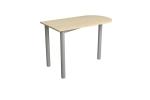 Supplementary desk - rectangle with semicircle