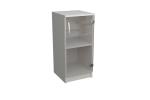 Cabinet low 2R - glass door 2S, narrow