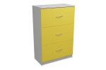 Cabinet medium low 3R - 3 drawers