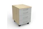 Container under desk with 3 drawers + DFP