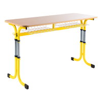 Height-adjustable school desk Lux