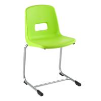 Chair Sigma with plastic seat, cantilever