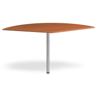 Supplementary desk - circle segment 135°