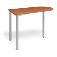 Supplementary desk - rectangle with semicircle
