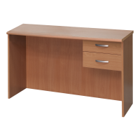 Desk for teacher with two drawers, 76x140x55 cm