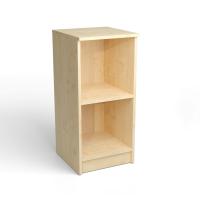 Cabinet low 2R narrow - open