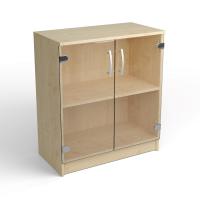 Cabinet low 2R - glass door 2S