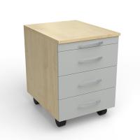 Container under desk with 3 drawers + DFP