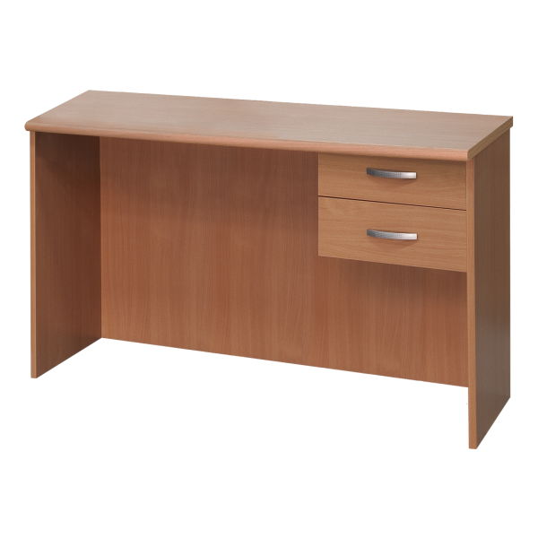 Desk for teacher with two drawers, 76x140x55 cm