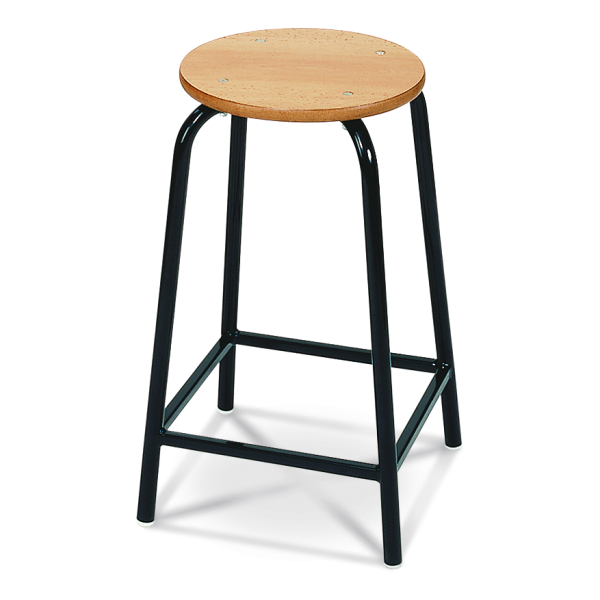 Working piped chair, heigth of seat 54 cm