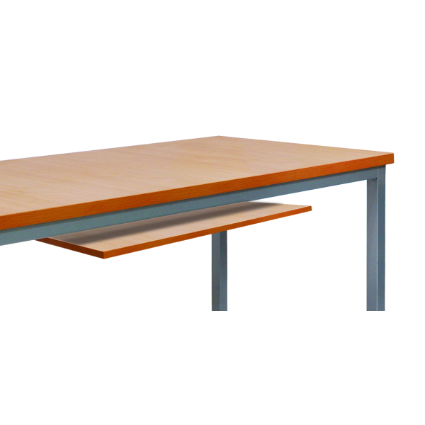 Slide-out keyboard shelf