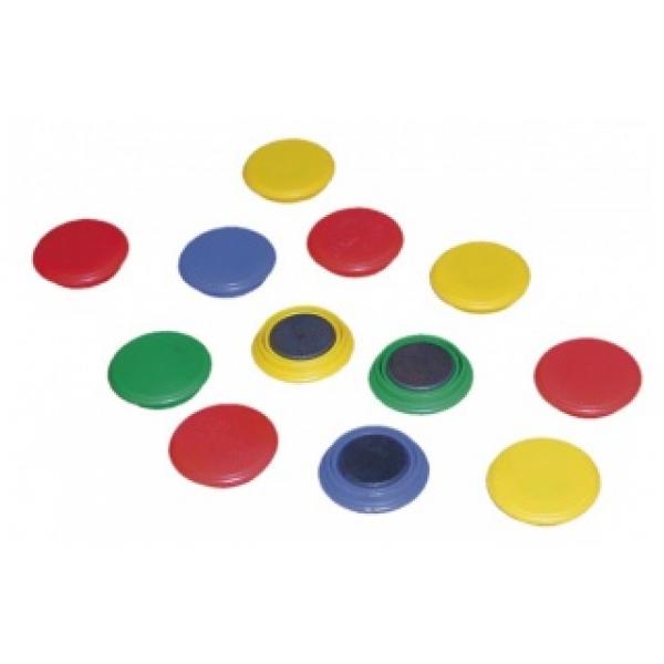 Colour magnets (a six piece set)