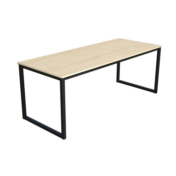 Desk with frame base